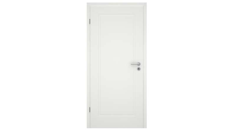 porta interna planeo design VELA Lallu 1 laccato bianco 9010 bordo angolare | laccato - 1985 x 610|735|860|985 mm