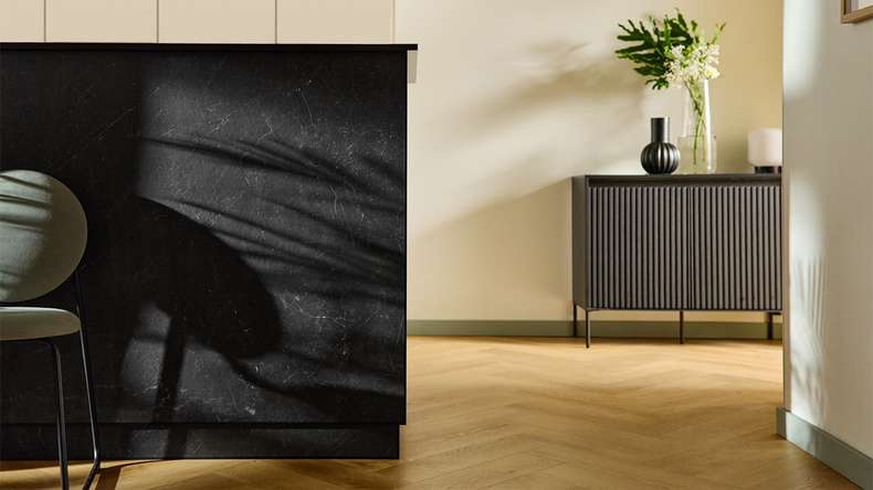rivestimento planeo SPC - CeraRock Tile Black Slate 120 x 60 cm