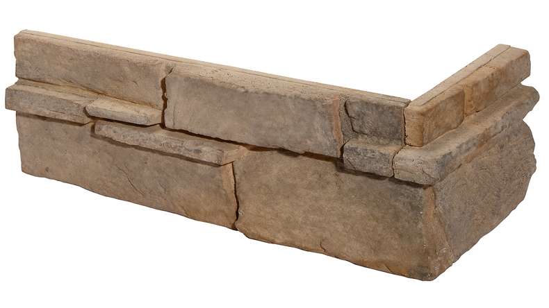 planeo StoneWall Scivoli angolari solidi - feldspato