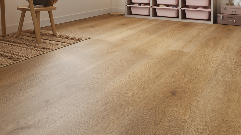 planeo Vinile rigido Klick - ObjektPRO Rovere Royale 1,83m di lunghezza tavola XL | isolamento acustico integrato (SP183-43)