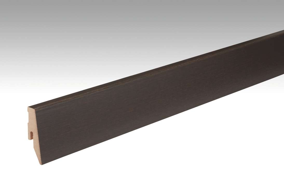 Battiscopa MEISTER rovere nero-marrone 1009 - 2380 x 60 x 20 mm (200049-2380-01009)