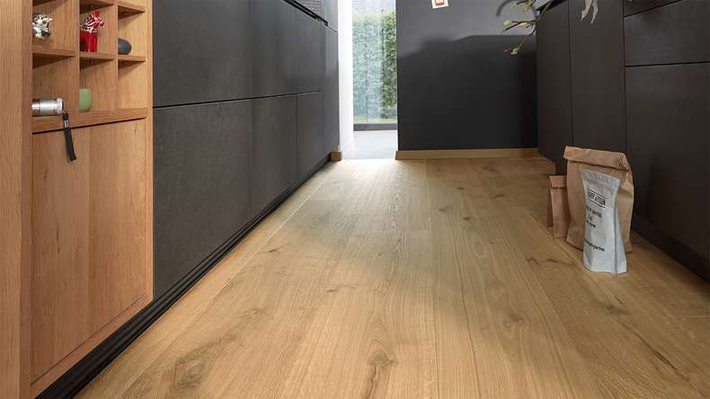 MEISTER Lindura pavimento in legno HD 400 - 08921 Rovere autentico puro laccato ultra opaco 2200 x 205 x 11 mm (500214-2200205-08921)