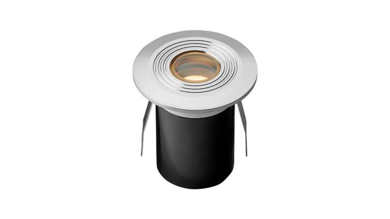 planeo illuminazione da giardino 12V - Luce da incasso LED Onyx 30 RS - 0,5W 3 lumen