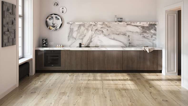 SKAVA Rigido Vinile ad incastro - Home Corn Oak | isolamento acustico integrato (LO-1095)