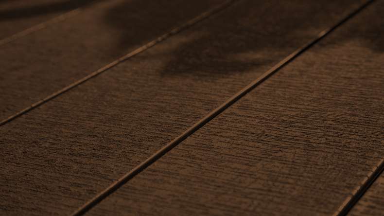 planeo TitanWood - Struttura in legno massiccio marrone scuro