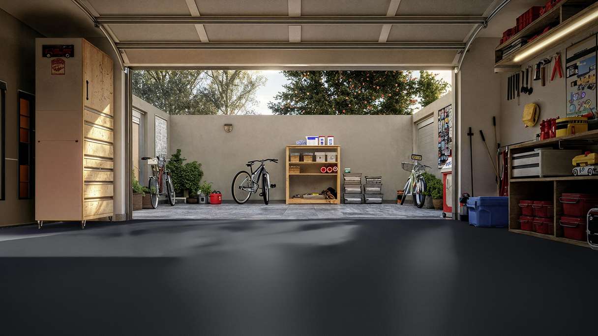 Pavimentazione per garage Gerflor - R-Tile 9004 Black (39579004)