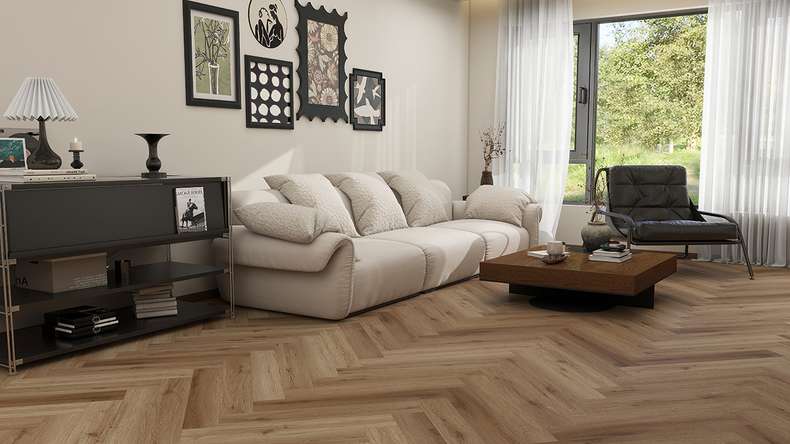 planeo Rigid Click Vinyl - Signature HB Elara | Goffratura sincronizzata (NF-HBK-11)