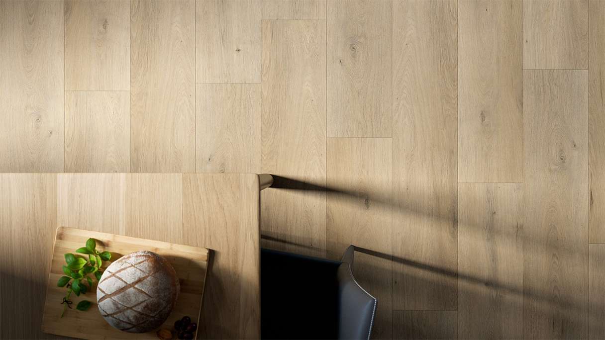 planeo Vinile rigido a incastro - Rovere Coastline | Isolamento acustico integrato (DF-K-032-055)
