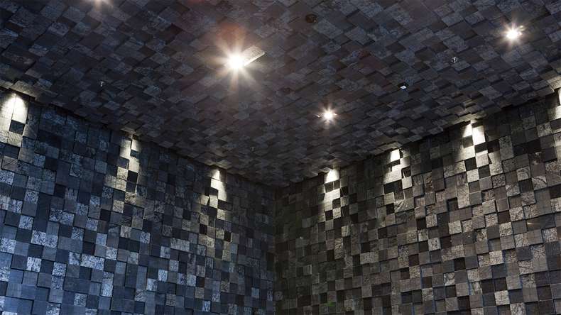 planeo EVOLITH Slate&Stone - Rivestimento in pietra naturale Noctis 1220 x 610 mm