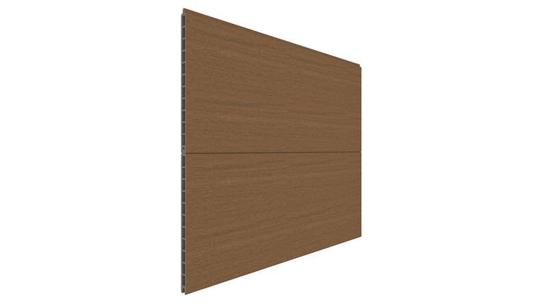 planeo INFINITY XL-Board - Recinzione a innesto WPC CoEx Burma Teak 176 x 183