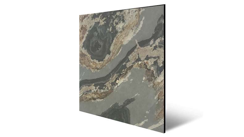 pannello acustico planeo - MixWall Mineral Mood Antique Slate 52 x 52 cm | pietra vera (PLMW-10411B)
