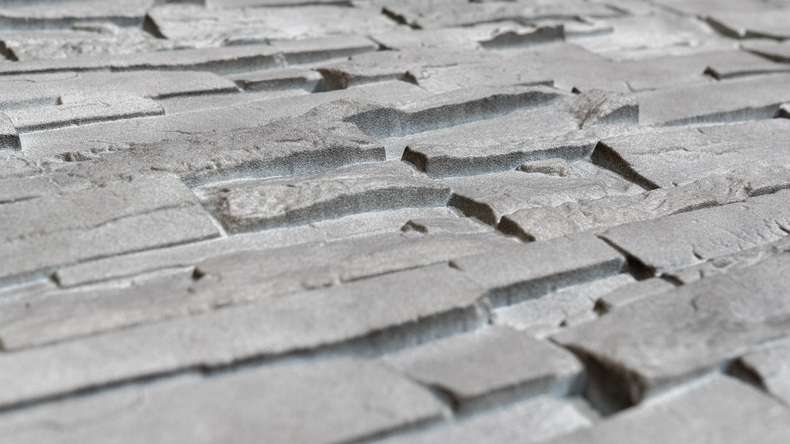 planeo rivestimento murale Novistone DS pietra laminata basalto - 1054 x 334 mm