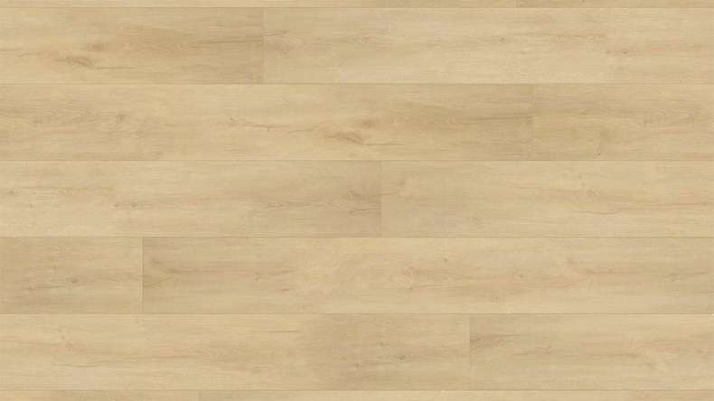 planeo Vinile rigido Klick - SolutionX 2in1 BigSize Rovere Château 1,83 m di lunghezza tavola XL | isolamento acustico integrato (ECF-BS-83)
