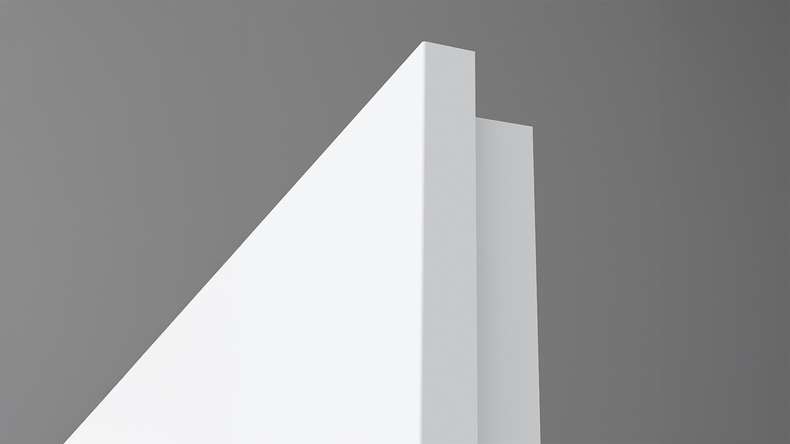 porta interna planeo PUREA Calma White 9003 Design edge | CPL - 2110 x 610|735|860|985 mm
