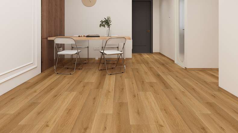 planeo Rigid Klick Vinyl - SolutionX 2in1 BigSize Prestige Oak 1,83m lange XL Diele | Trittschalldämmung integr. (ECF-BS-87)