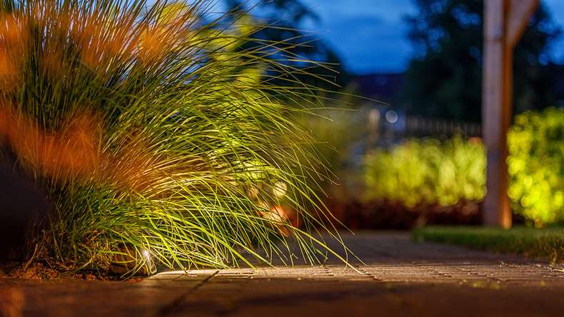 planeo illuminazione da giardino 12V - Lampada da parete e da terra a LED Tiga DL - 5W - 75 lumen