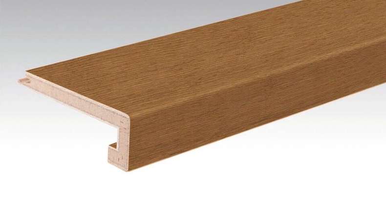 MEISTER paragrafetto per scale con profilo a U in rovere autentico evaporato 9016 (800005-2150-09016)