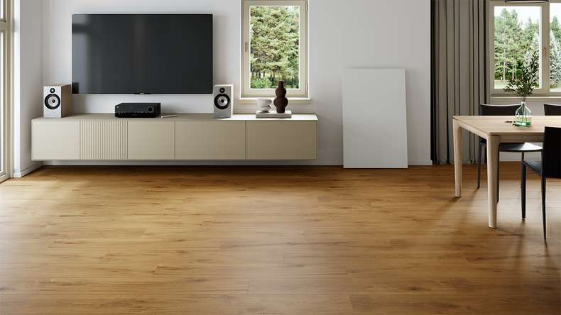 vinile adesivo planeo - Woodline rovere naturale marrone | goffratura sincronizzata (PLDD2570-ENB)