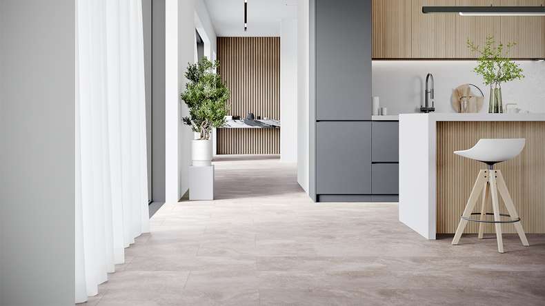 planeo Vinile ad incastro - Rigid Nebbia V-Fuge | Made in Germany (100P3001)