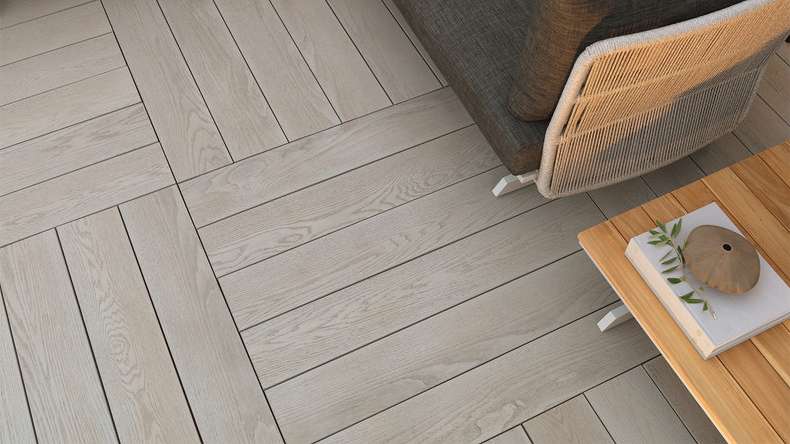 decking solido planeo Authoria PureBoard - Rovere chiaro di tiglio 3,6 m testurizzato