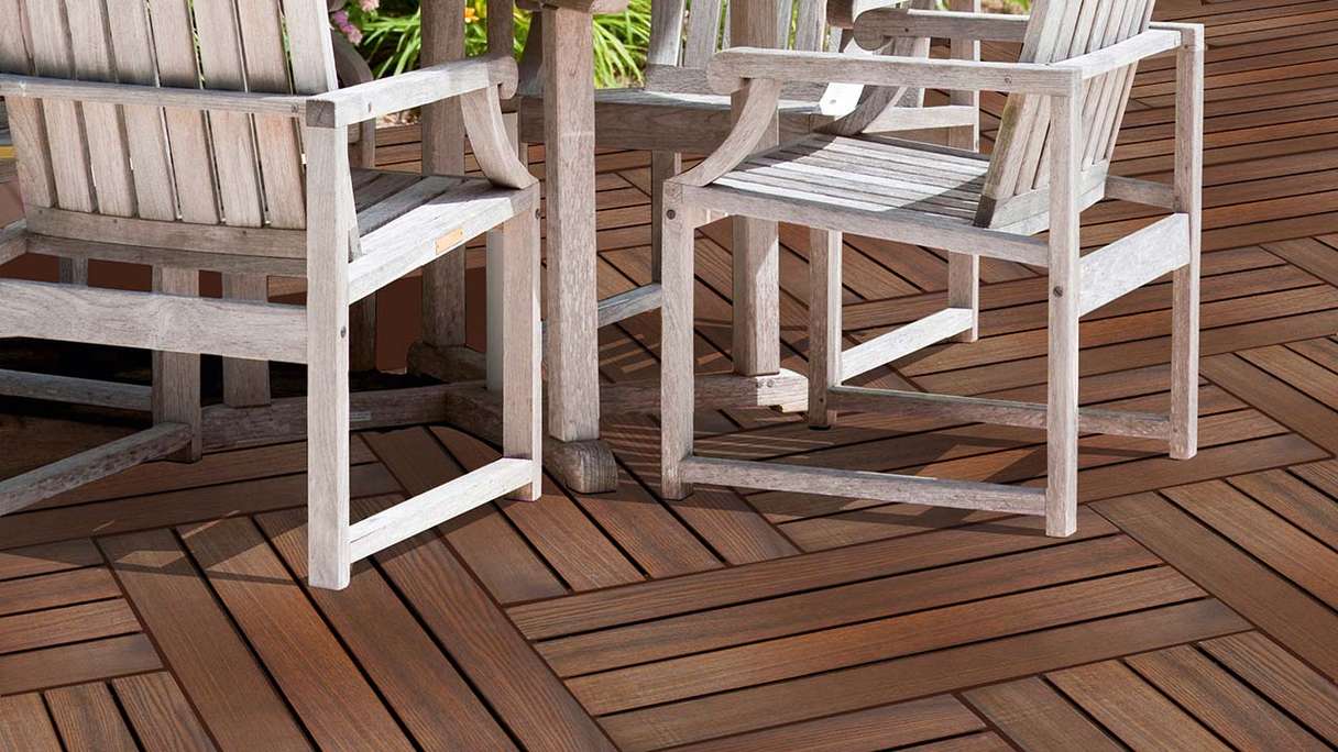 planeo click tile Thermo Ash XL - 4 doghe lisce