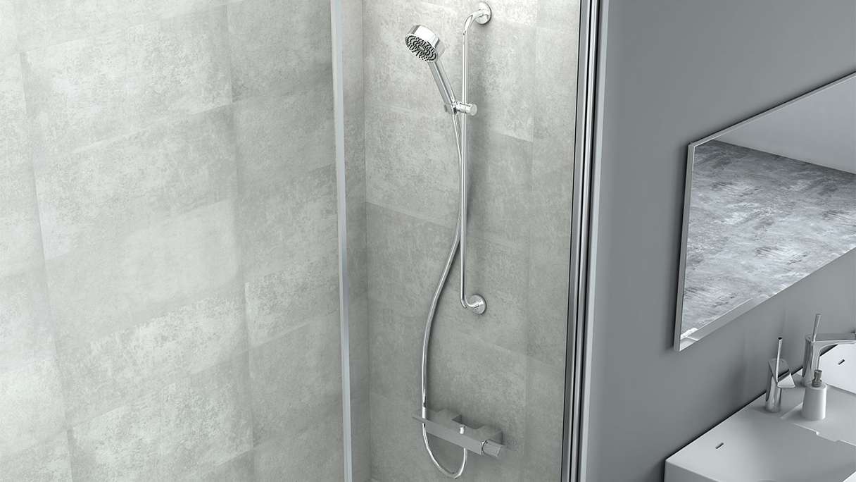 Skaben DesignWall Aqua rivestimento murale in plastica - cemento 60 x 30 cm
