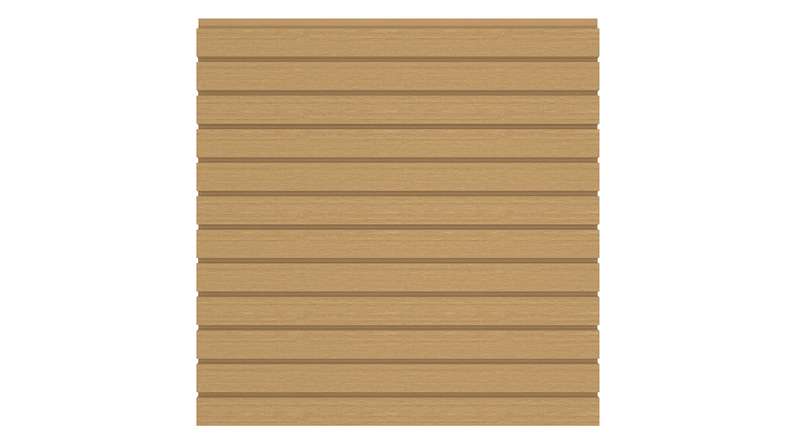 planeo LINEA - Recinzione a rombi in WPC CoEx Sand 176 x 183 cm