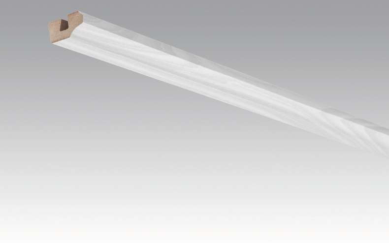 Battiscopa MEISTER battiscopa a soffitto in frassino argento 330 - 2380 x 38 x 19 mm (200031-2380-00330)