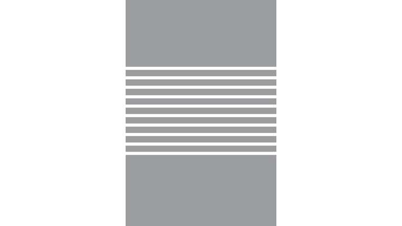 planeo Gardence Flair - Recinzione in vetro verticale strisce 120 x 180cm