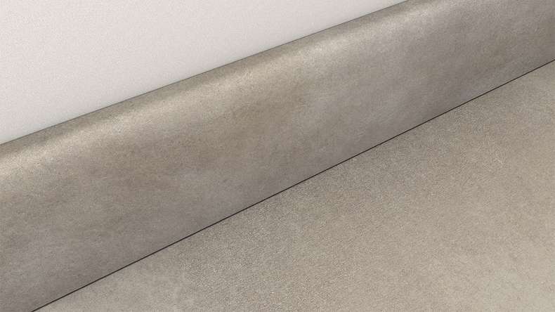 Gerflor Battiscopa in vinile - Acuarela Taupe 10 x 60 x 2000 mm (6086S197)