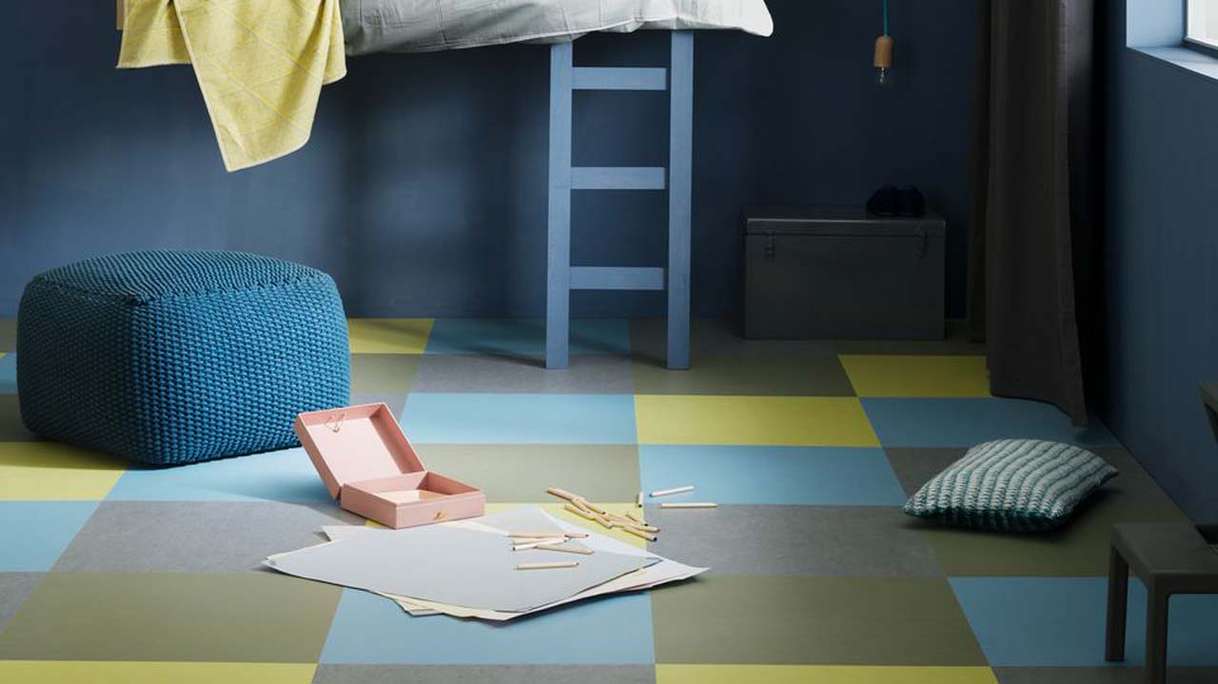 planeo linoleum click Linoklick - Ombra d'argento 30x30cm - 333860