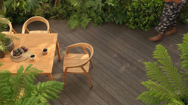 planeo Authoria PureBoard - Rovere marrone naturale 3,6 m strutturato