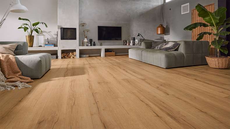 MEISTER Design pavimenti MeisterDesign. next DL 500 S - 07114 Rovere naturale di recupero | Isolamento acustico integrato (400055-2052220-07114)