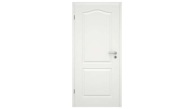 porta interna planeo country house VELA Casa 2F A laccato bianco 9010 bordo tondo | laccato - 1985 x 610|735|860|985 mm