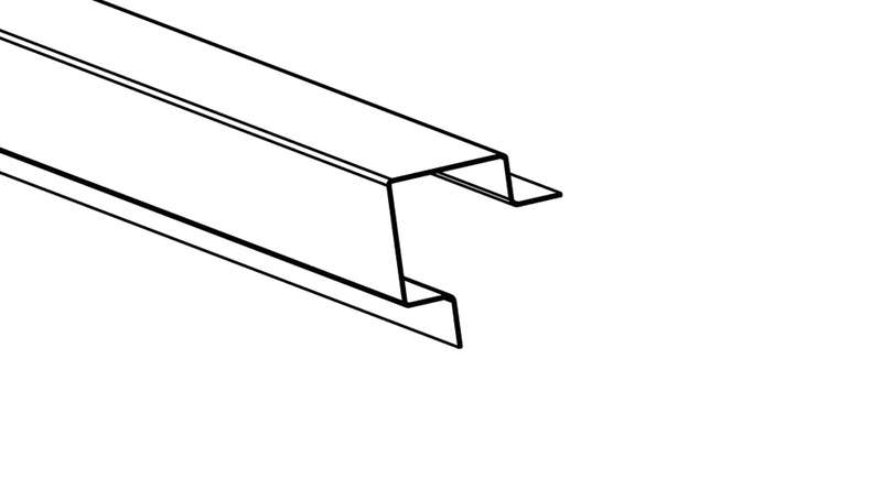 planeo Fassado - angolo facciata in acciaio inox (spazzolato, rettificato)