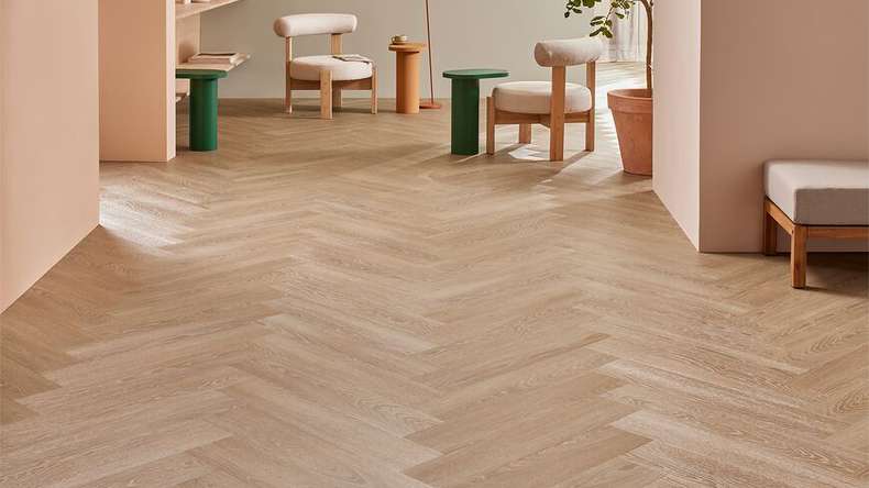 Vinile adesivo Forbo Allura Wood 70 - Legno biondo 750 x 150 mm (63712DR7)