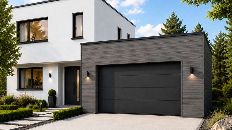 planeo NOVA - Pannello per facciate WPC CoEx Classic Grey 2,90 m