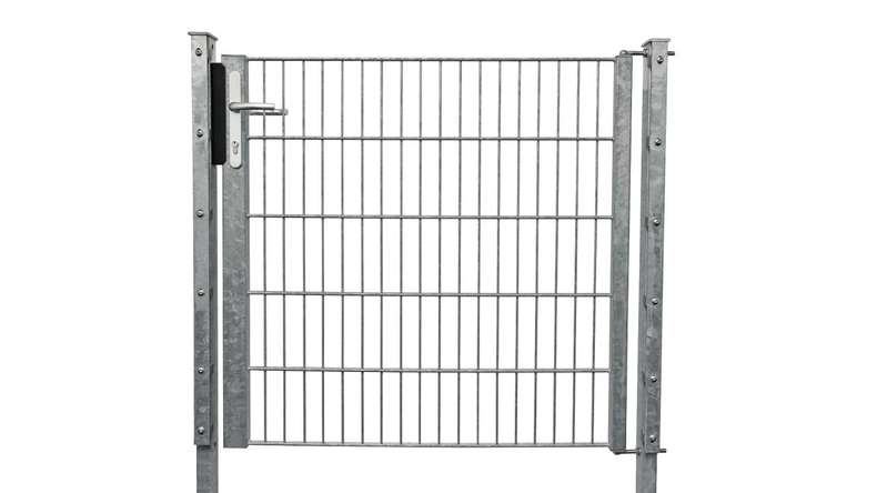 Luce universale per porte a 1 pannello zincata a caldo - L 1090 mm inclusi i pali della porta