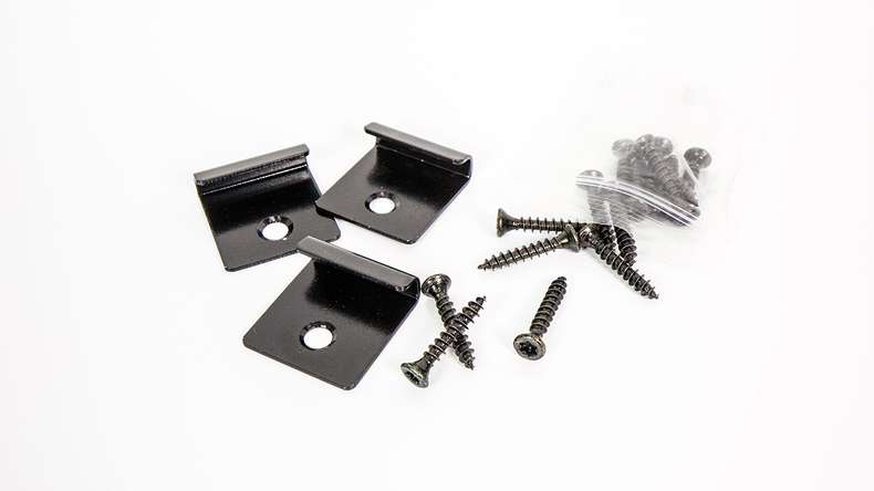 TitanWood set completo 3m struttura a listello cavo scanalato grigio chiaro 16m² incl. alluminio-UK