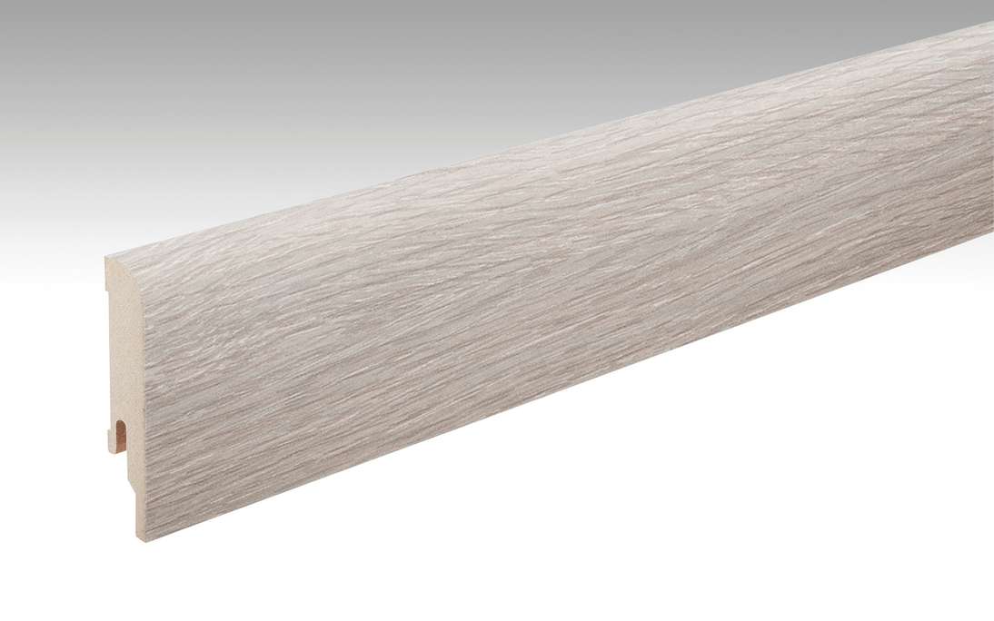 Battiscopa MEISTER rovere bianco lisciviato 6181 - 2380 x 80 x 16 mm (200006-2380-06181)