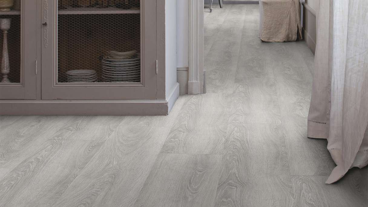 Gerflor Vinile ad incastro - Virtuo 30 Rigid Acoustic EIR Bohem Dark Grey | isolamento acustico integrato (39111457)