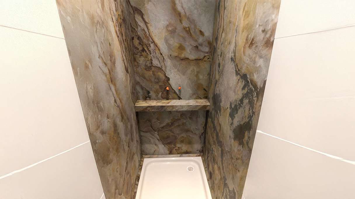 planeo EVOLITH Slate&Stone - Rivestimento in pietra naturale Autumn Drift 1220 x 610 mm