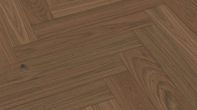 planeo Pavimento in legno - Noble Wood Noce a spina di pesce Notodden | Made in Germany (EDP-4298)