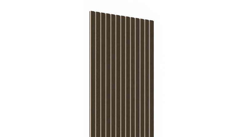 pannelli acustici planeo - rovere fumé 2480 x 600 x 21,5 mm | ignifugo