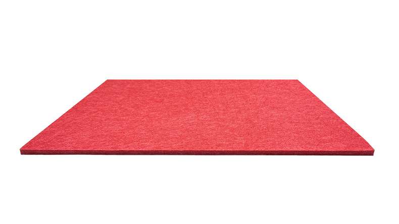 pannello in feltro acustico planeo - MixWall EcoColor Line Red Fox 52 x 52 cm (PLMW-00021A)