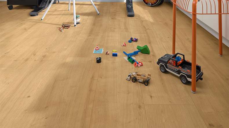 MEISTER design floor MeisterDesign. next DD 500 S - 06891 Rovere Madras | Isolamento acustico antiurto integrato (400054-1287220-06891)