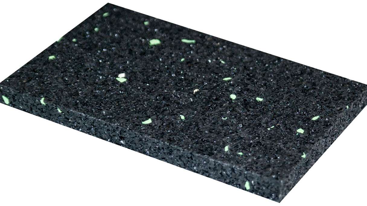 planeo terrace pad granulato di gomma 8x60x90 mm - 24 pz.