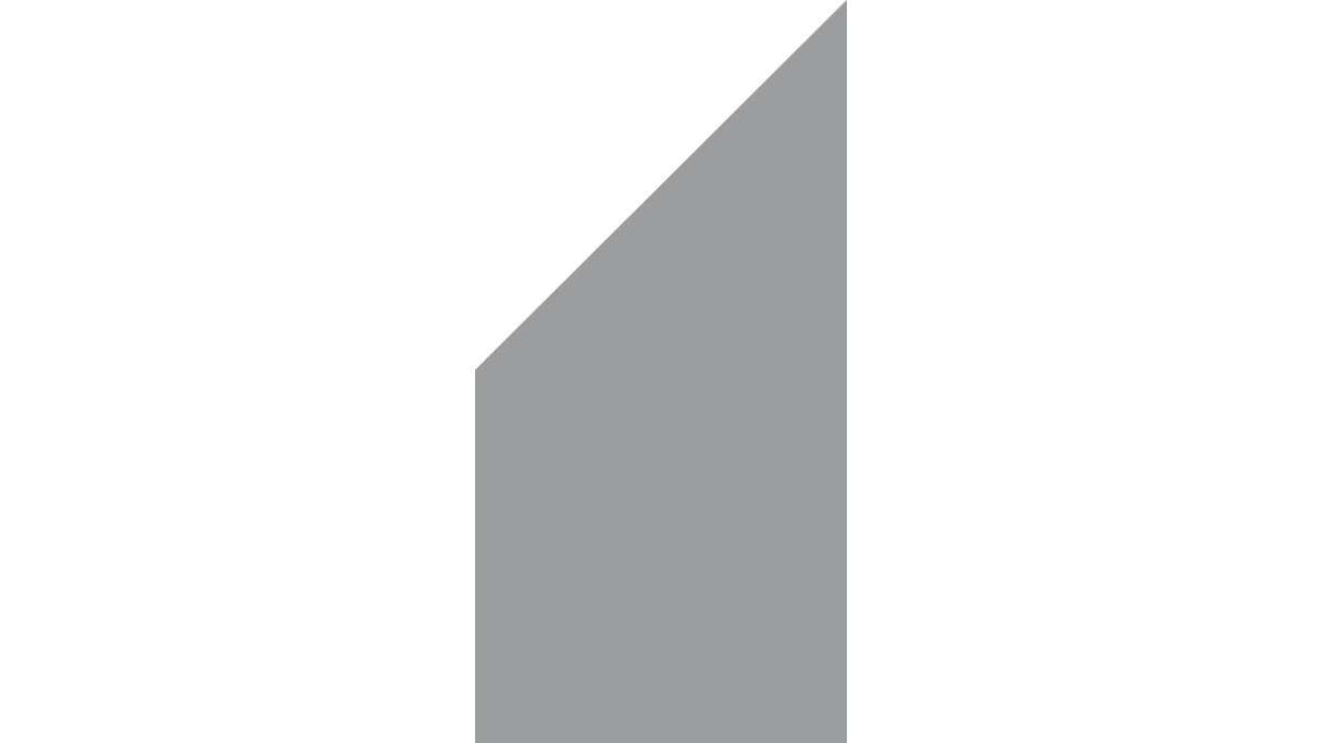planeo Gardence Flair - Recinzione in vetro Sinistro Smussata satinato 90 x 180cm