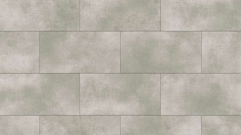 planeo Rigid Click Vinyl - STEINWERK PUCore XL Concrete Grey Light | Isolamento acustico integrato (NF-FXL-299)