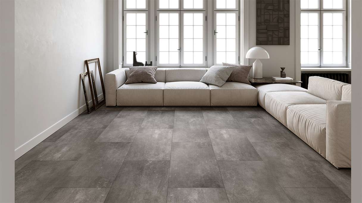 planeo Vinile rigido a incastro - Lunitra IXPE XL piastrella ultra opaca | isolamento acustico integrato (MF-101103-IXPE)